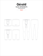 Load image into Gallery viewer, Jalie Gerald Men&#39;s Underwear Pattern 3885