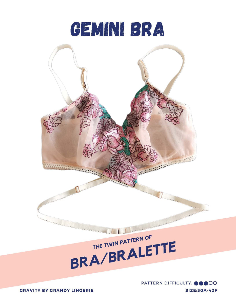 Gemini Downloadable Bra Pattern by Gravity by Grandy – Bra Builders