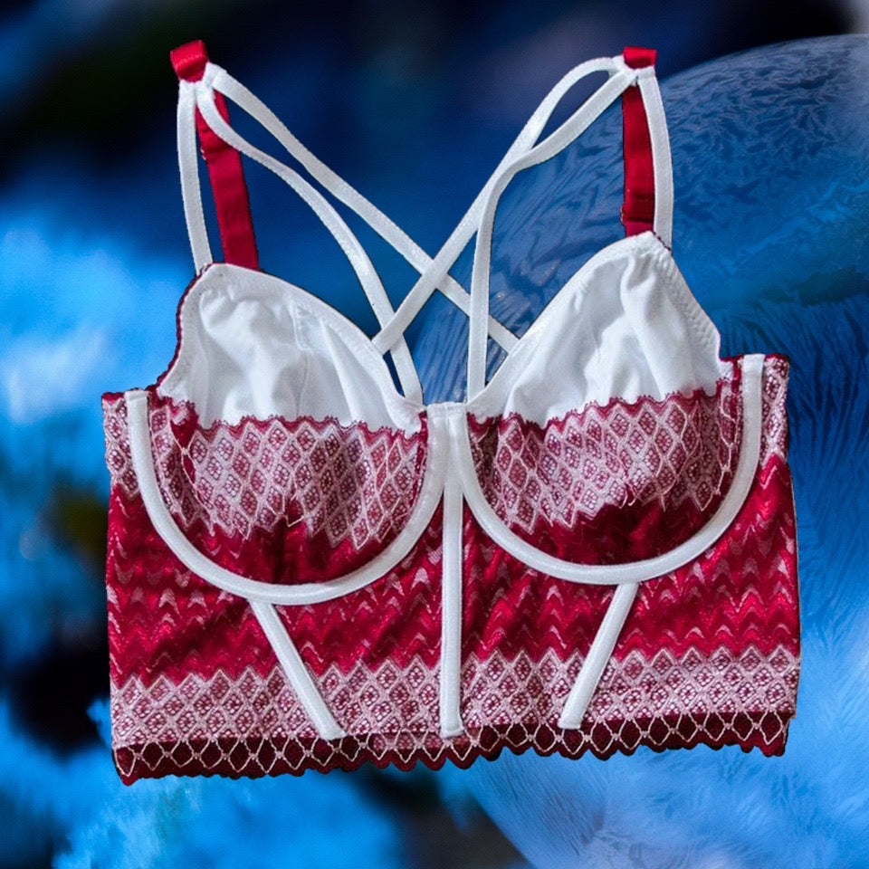 Christmas Candy Lace Bra Kit – Bra Builders