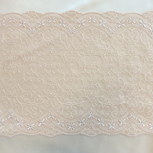 Tulle Lace #392 - Diamante 10"