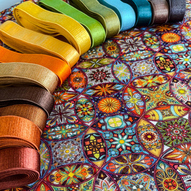 Kaleidoscope Bamboo Jersey Print Yardage