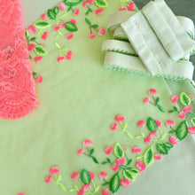 Load image into Gallery viewer, Cherry Lime Pop Lace Bra and Panty Bundle