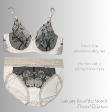 Load image into Gallery viewer, Frosted Elegance Tulle Lace Bra Kit