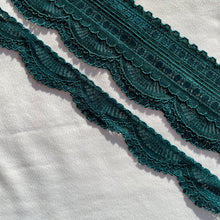 Load image into Gallery viewer, Stretch Lace #205 - 1 1/8&quot; Dye to Match Lace