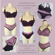 Load image into Gallery viewer, Blackberry Knit Stretch Bra Kit