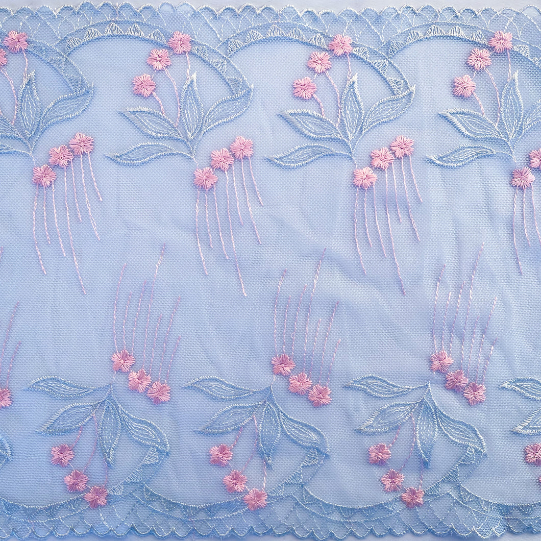 Tulle Lace #382 - Hollyhocks 10