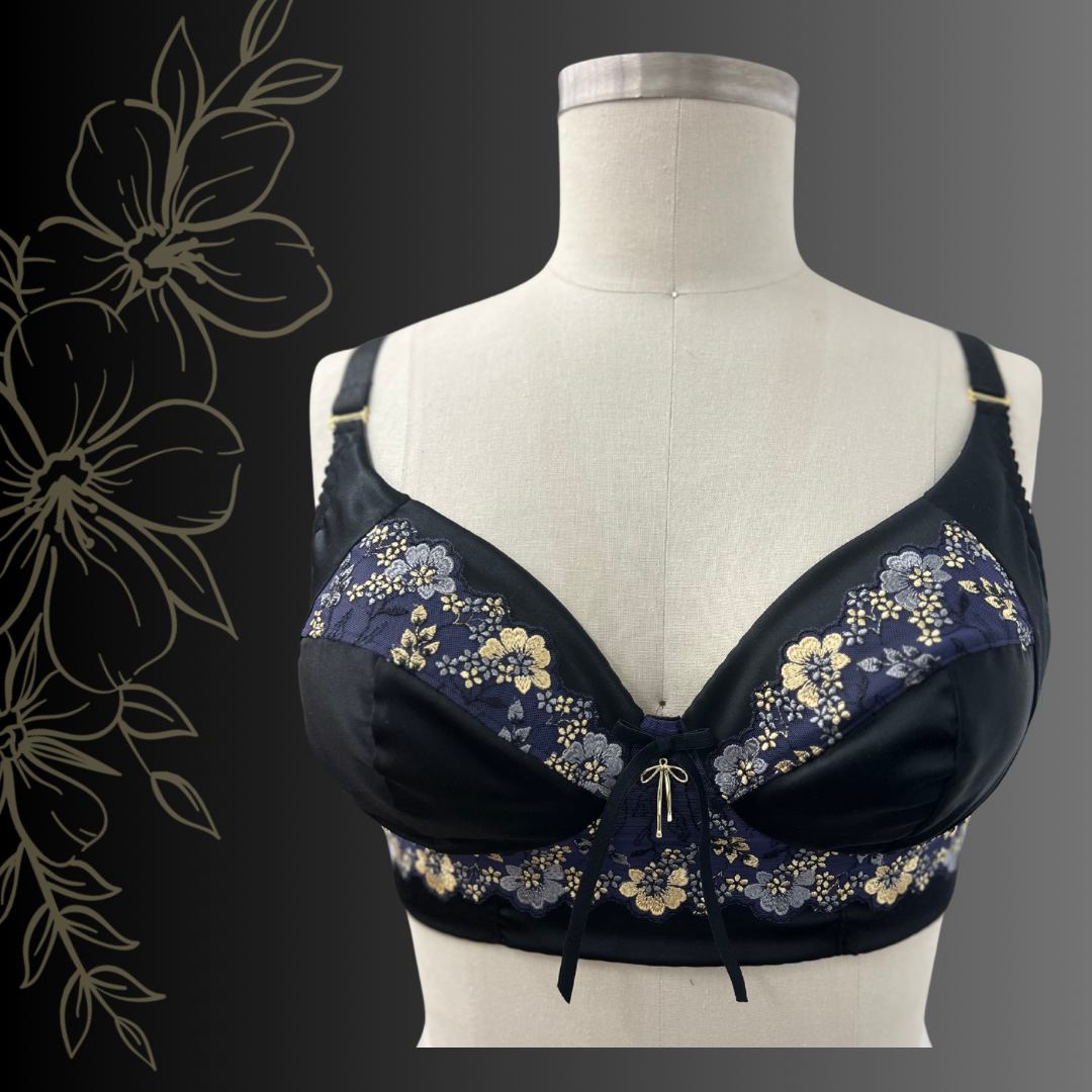 chinese dress ladies Black Tie Affair Lace Bra Kit – Bra Builders
