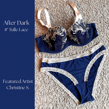 Load image into Gallery viewer, After Dark Tulle Lace Bra Kit