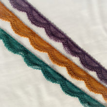 Load image into Gallery viewer, Stretch Lace #205 - 1 1/8&quot; Dye to Match Lace