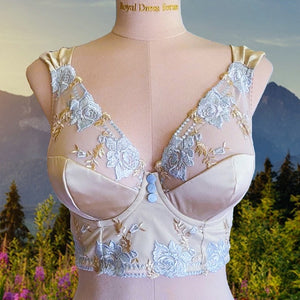 Introducing the Willowdale Bra, an underwire bra sewing pattern for large  busts in sizes 28C-54J