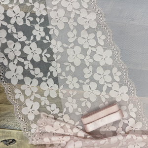 Stretch Lace - Cloud Blossom 13"