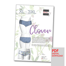 Load image into Gallery viewer, Clover Paper and Downloadable Panty Pattern