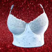 Load image into Gallery viewer, White Christmas Lace Bra Kit