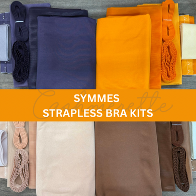 Symmes Strapless Bra Kit by Cashmerette - Muslins & Findings Kits