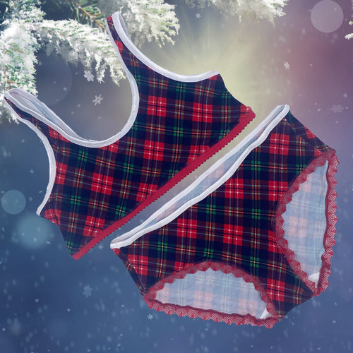 Christmas Carol Bamboo Jersey Print Yardage