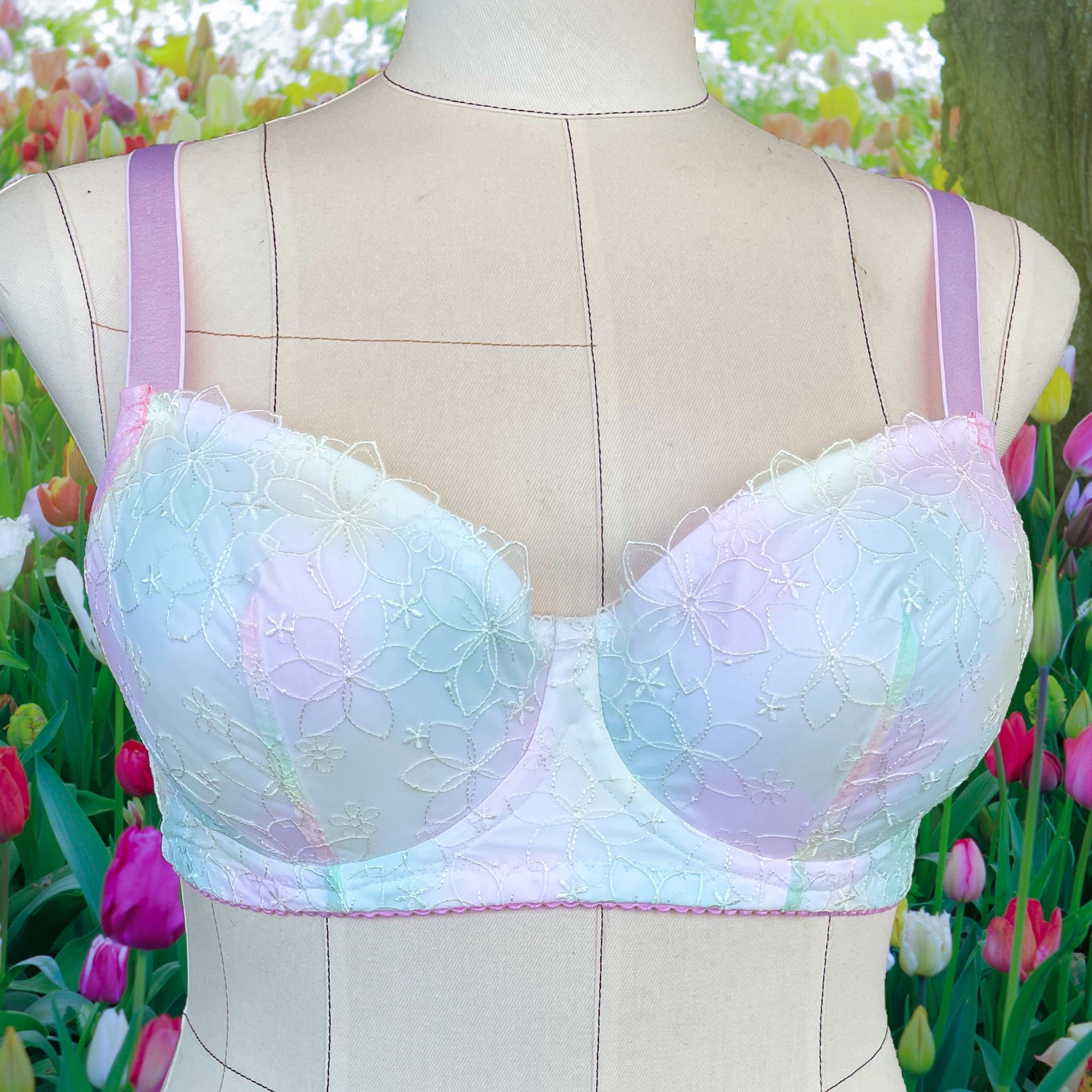 Tinted Gardenia Lace Bra Kit – Bra Builders