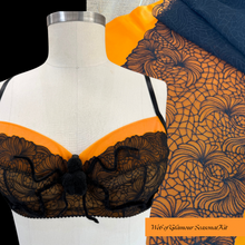 Load image into Gallery viewer, Web of Glamour Tulle Lace Bra Kit