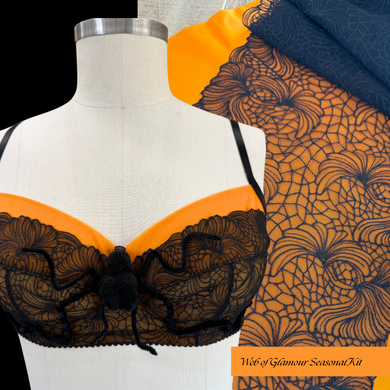 Web of Glamour Tulle Lace Bra Kit