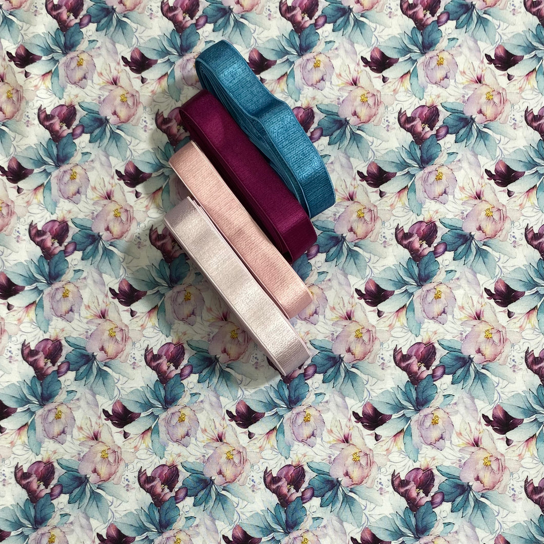 Day Blooms Bamboo Jersey Print Yardage