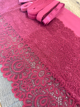 Load image into Gallery viewer, Fancy Merlot 8&quot; Stretch Lace - #1012