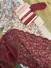 Load image into Gallery viewer, Fancy Merlot 8&quot; Stretch Lace - #1012