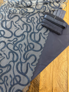 Serpentine Blue Loftus Bra Kit