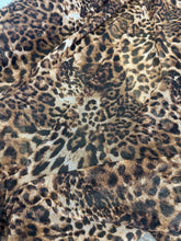 Load image into Gallery viewer, Brown Cheetah Print Mesh