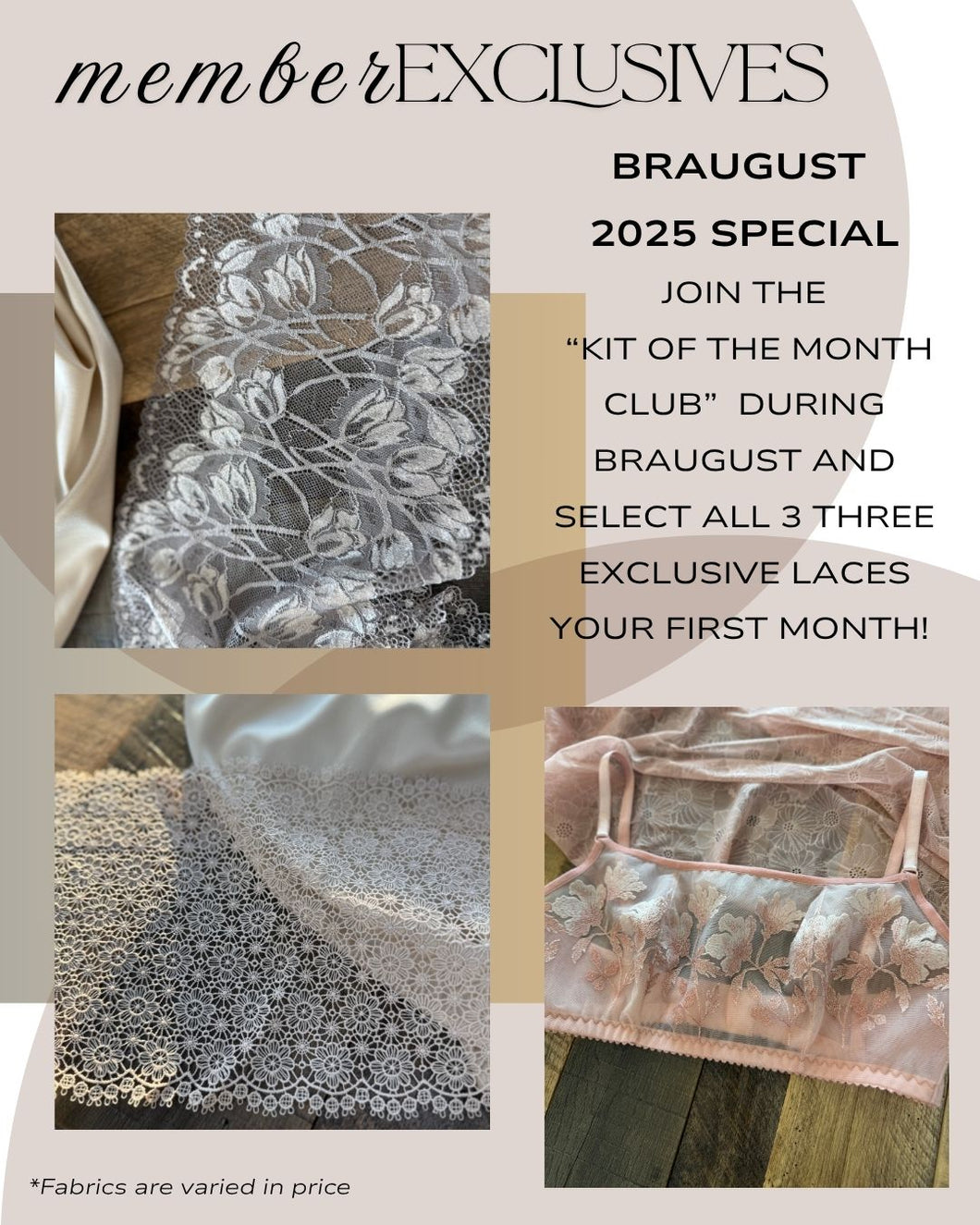 BRAugust 2025 INVITATION SPECIAL: Kit of the Month Club Subscription