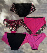 Load image into Gallery viewer, Raspberry Tea Stretch Lace Bra Kit