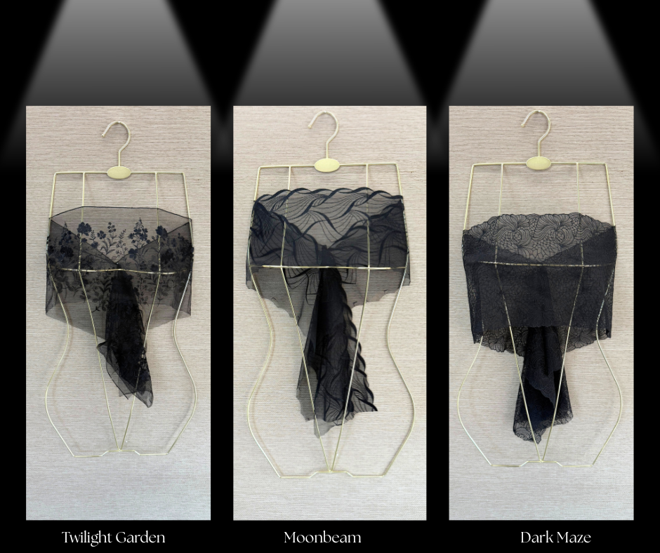 Midnight Glamour Collection Bra and Panty Kits