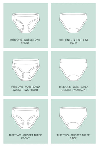 Sophie Hines Perfect Period Panties Pattern - Paper