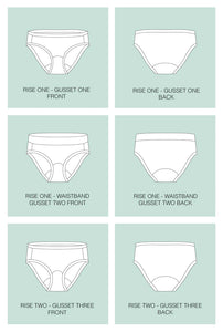 Sophie Hines Perfect Period Panties Pattern - Paper