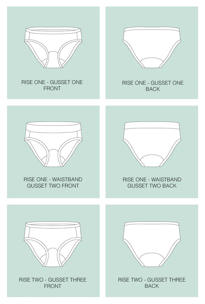Sophie Hines Perfect Period Panties Pattern - Paper