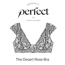 Load image into Gallery viewer, Desert Rose Bra Kit - Make it Your Own Stretch Bra Kit with Lace Option