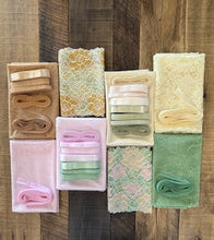 Load image into Gallery viewer, Fresh &amp; Fun Stretch Lace -Yellow #1016 and Pink #1017