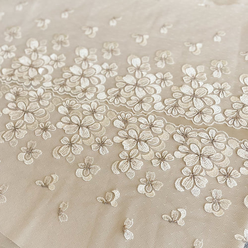 Tulle Lace #347 - Moonflower 9 1/4