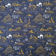 Load image into Gallery viewer, Going on an Adventure Bamboo Jersey Print Yardage