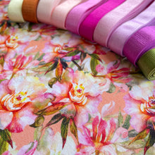 Load image into Gallery viewer, Tropical Dream Bamboo Jersey Print Yardage