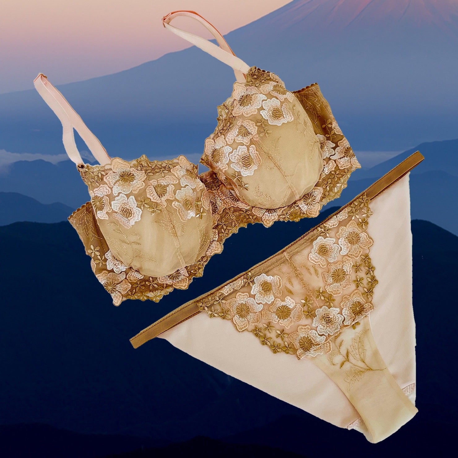 The Neutral Collection - Honeyed Peach Lace Bra Kit – Bra Builders