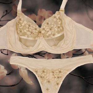 The Neutral Collection - Moonflower Lace Bra Kit