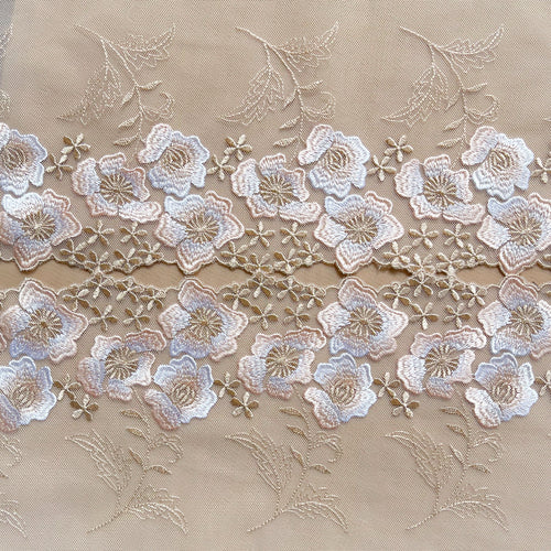 Tulle Lace #350 - Honeyed Peach 8.5