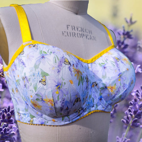 Bra Bee '23 Sew Along - The Foam Cup Print Bra with Monica