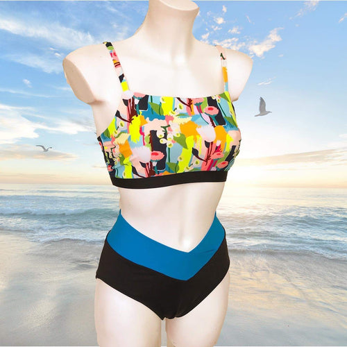 Contemporary Floral Swimsuit Kit