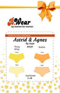 B, Wear Astrid and Agnes Panties Pattern