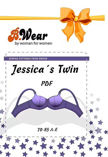 B, Wear Jessica's Twin Bra Pattern - New Cup Size Available!