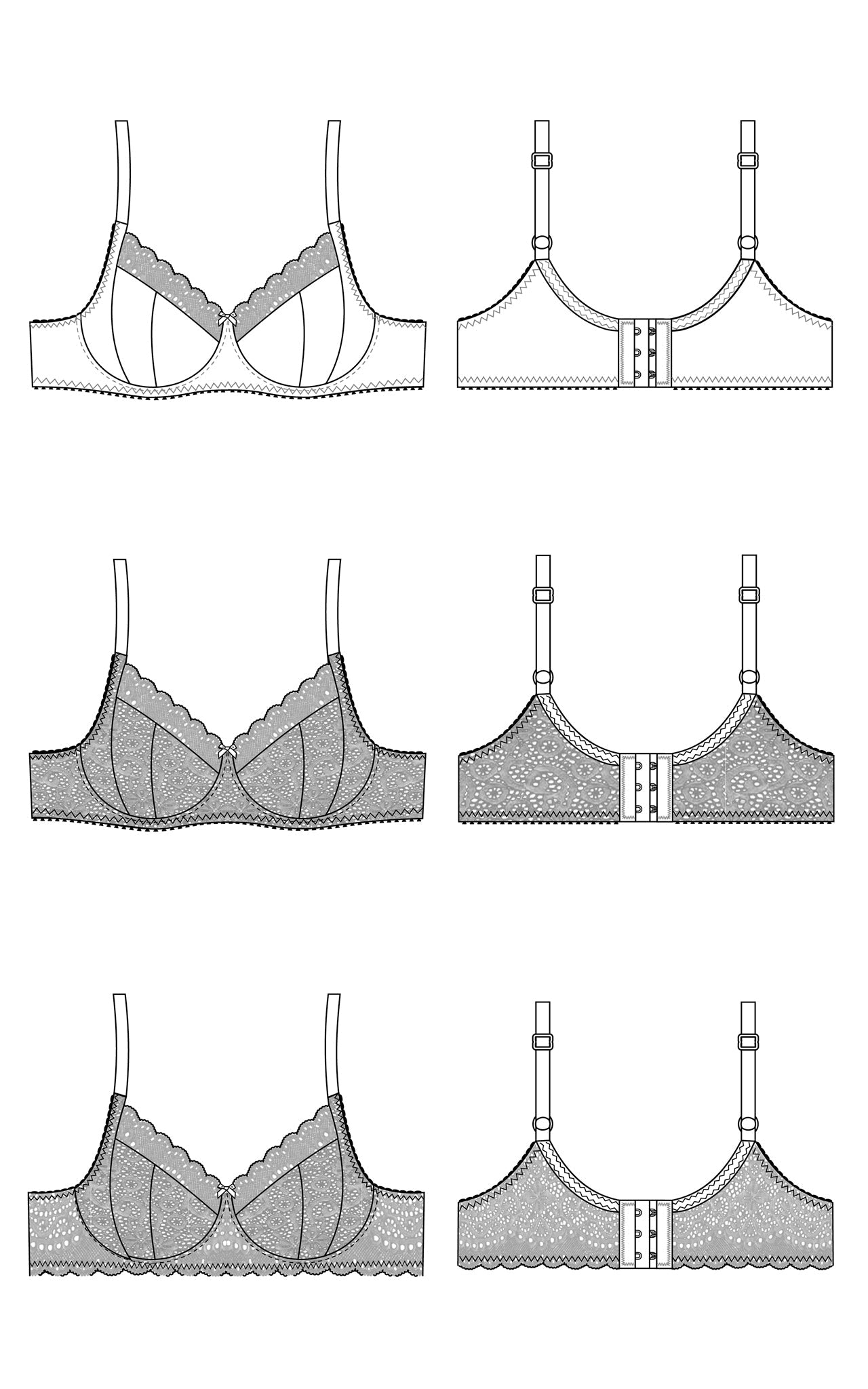 Single Bra Making Kit - Fabric and Supplies for Making Your Own Bra! –  WeSewRetro