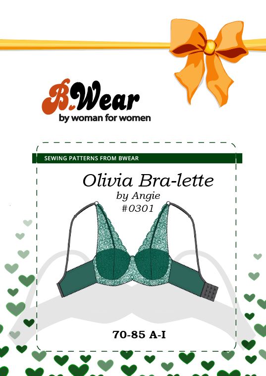 B, Wear Olivia Bralette Pattern – Bra Builders