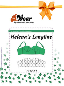 B, Wear Helena's Longline Bra Pattern