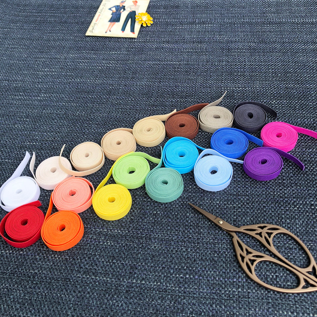 Dye Blank - Non-Picot Elastic - 1/4