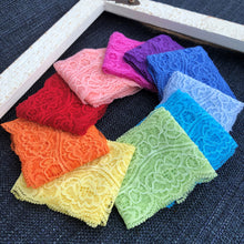 Load image into Gallery viewer, Stretch Lace #234 - 3" White Dye to Match Lace